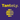 Das Logo der Marke "Tantely" auf einem dunkelvioletten Hintergrund. Oben steht das Wort "TanteLy", wobei halb in leuchtendem Gelb und die andere in einem gedeckteren Goldton gehalten ist, gefolgt von einem kleinen Registrierungssymbol. Darunter befindet sich ein stilisiertes Symbol, das an einen Bienenstock oder gestapelte Honigwaben erinnert und aus horizontalen, gerundeten Balken in abwechselnden Tönen von Gelb und Goldbraun besteht.